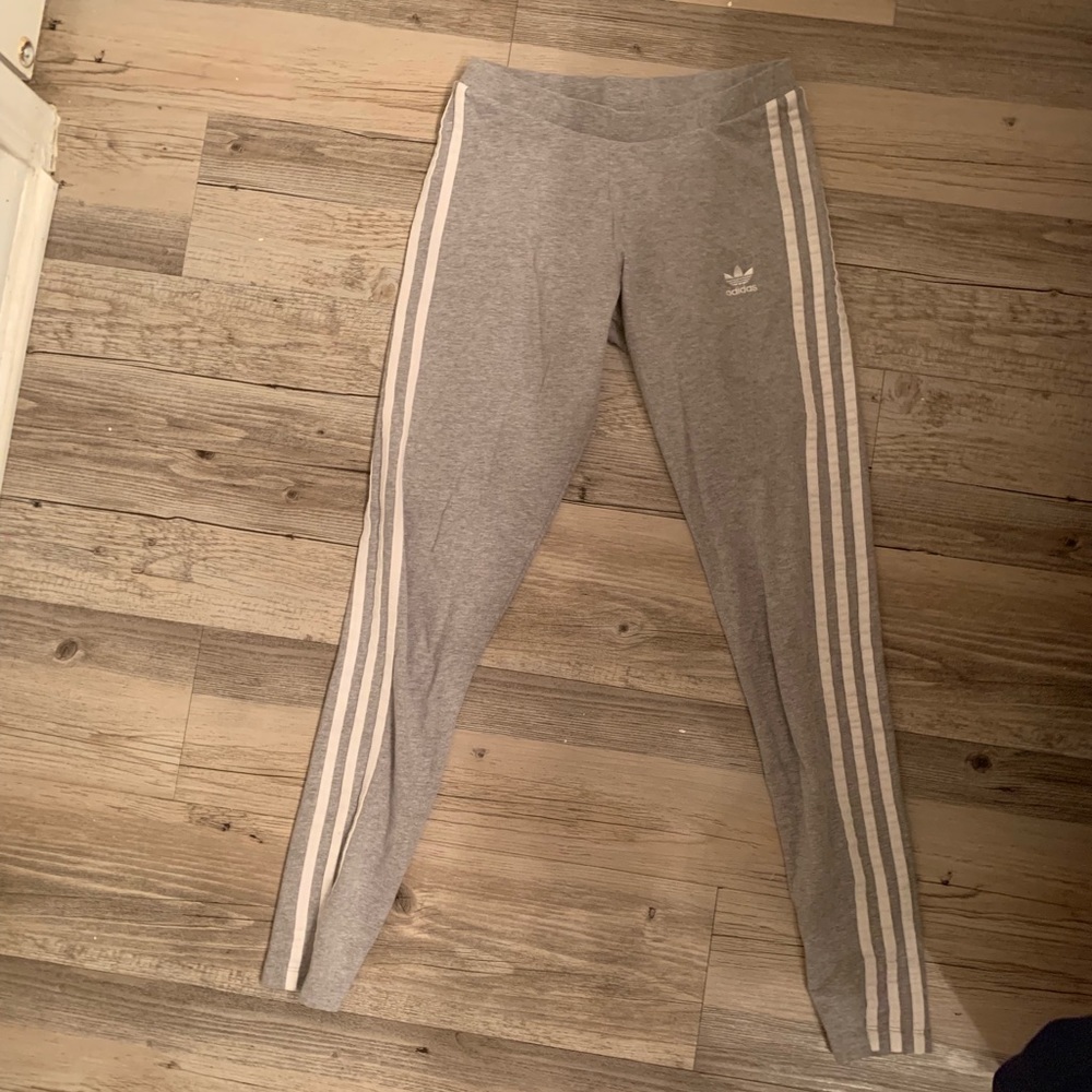 Grey Adidas Leggings